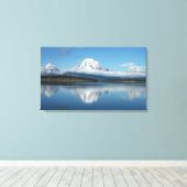 Toile Mont Moran Reflection at Grand Teton (Insitu (Plancher de Bois))