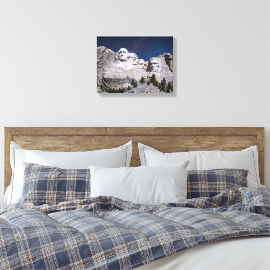 Toile Mont Rushmore Timelapse Sky (Insitu(Chambre))
