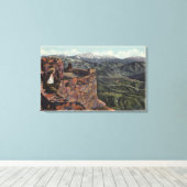 Toile Mont San Bernardino, Rim O' The World Hwy (Insitu (Plancher de Bois))