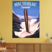 Toile Mont Tremblant Ski Canada (Insitu(Salon))
