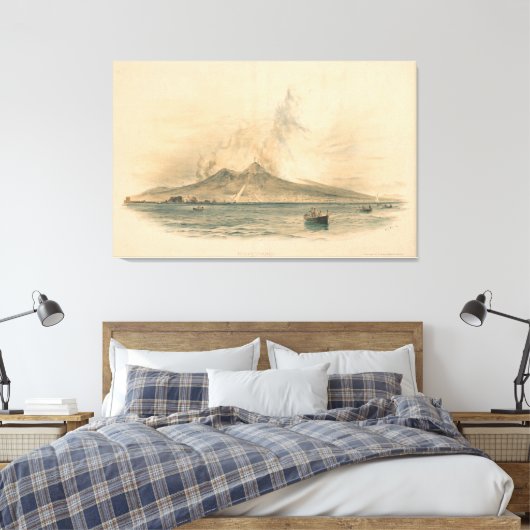 Toile Mont Vésuve (Insitu(Chambre))