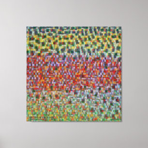 Toile Montage de peau de truite - truite arc-en-ciel