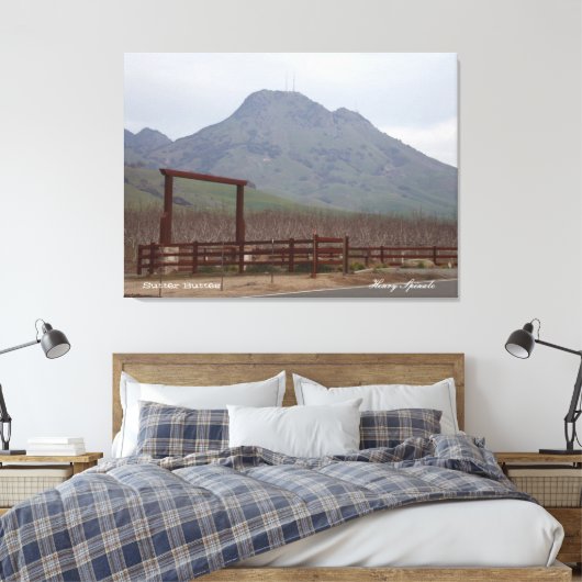 Toile Montagne de Sutter Buttes (Insitu(Chambre))