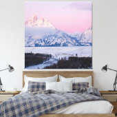 Toile Montagne d'hiver (Insitu(Chambre))