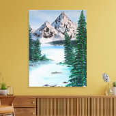Toile Montagne froide (Insitu(Salon))
