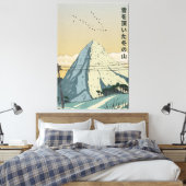 Toile Montagne hivernale enneigée (Insitu(Chambre))