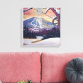 Toile Montagne Snowy Burke (Insitu(Salon))