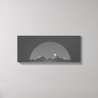 Toile Montagne | Zazzle_Growshop.