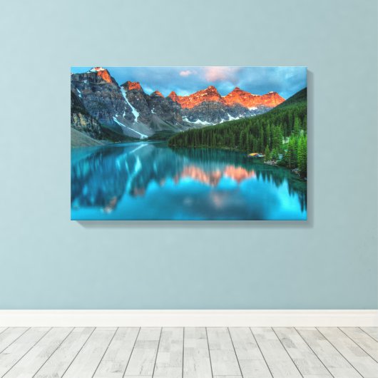 Toile Montagnes (Insitu (Plancher de Bois))