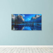 Toile Montagnes (Insitu (Plancher de Bois))