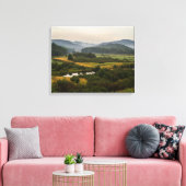 Toile Montagnes Adirondack - Fog - New York State (Insitu(Salon))