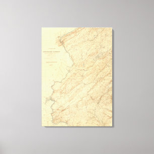 Toile Montagnes de New Jersey