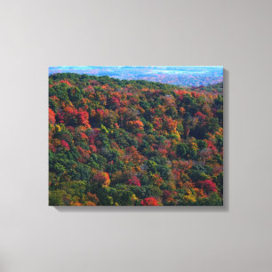 Toile Montagnes des Appalaches à l'automne