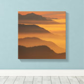 Toile Montagnes d'or (Insitu (Plancher de Bois))