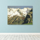Toile Montagnes du Mont-Blanc, 1897 (Insitu (Plancher de Bois))