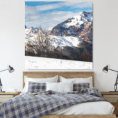 Toile Montagnes en hiver en Espagne, Canfranc (Insitu(Chambre))
