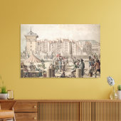 Toile Montagnes et Promenades sur le Pont (Insitu(Salon))