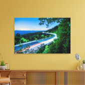 Toile montagnes fumées (Insitu(Salon))