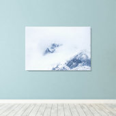 Toile Montagnes nuageuses (Insitu (Plancher de Bois))