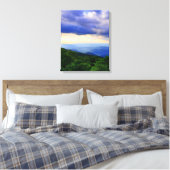 Toile Montagnes nuageuses Blue Ridge (Insitu(Chambre))