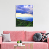 Toile Montagnes nuageuses Blue Ridge (Insitu(Salon))