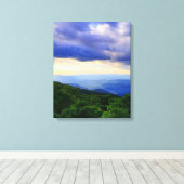 Toile Montagnes nuageuses Blue Ridge (Insitu (Plancher de Bois))