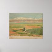Toile Montagnes près de Baalbec (Recto)