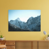 Toile Montagnes superbes et forêt d'épinettes (Insitu(Salon))