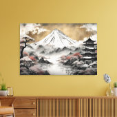 Toile Montain japonais (Insitu(Salon))