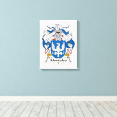 Toile Montalvo Family Crest (Insitu (Plancher de Bois))