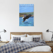 Toile Montana — Big Sky PaysAigle de plongée (Insitu(Chambre))