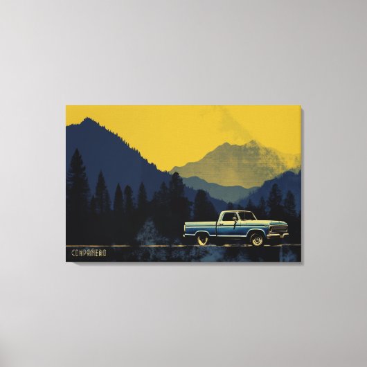 Toile Montaña Mística : Un voyage transcendant (Recto)