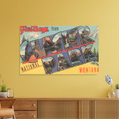 Toile Montana - Parc national des Glaciers (Insitu(Salon))