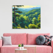 Toile Montane Forest (Insitu(Salon))