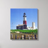 Toile Montauk point Lighthouse (Recto)