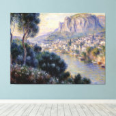 Toile Monte Carlo Vue de Roquebrune (Insitu (Plancher de Bois))