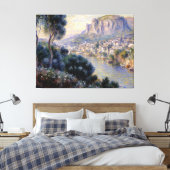 Toile Monte Carlo Vue de Roquebrune (Insitu(Chambre))