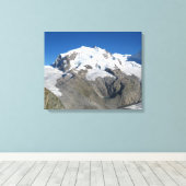Toile Monte Rosa, Alpes suisses (Insitu (Plancher de Bois))