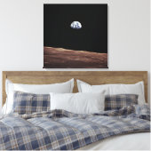 Toile Montée de la Terre à partir de la surface lunaire (Insitu(Chambre))