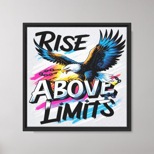 Toile Monter au-dessus de Limits Aigle (Recto)