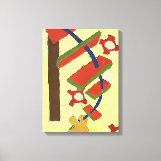 Toile monter l'échelle (Recto)