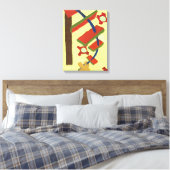 Toile monter l'échelle (Insitu(Chambre))