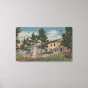 Toile Monterey, CA - Colton Hall Vue et terrains