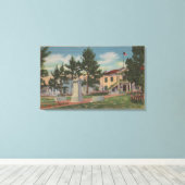 Toile Monterey, CA - Colton Hall Vue et terrains (Insitu (Plancher de Bois))