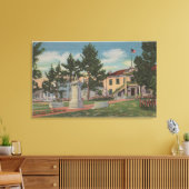 Toile Monterey, CA - Colton Hall Vue et terrains (Insitu(Salon))