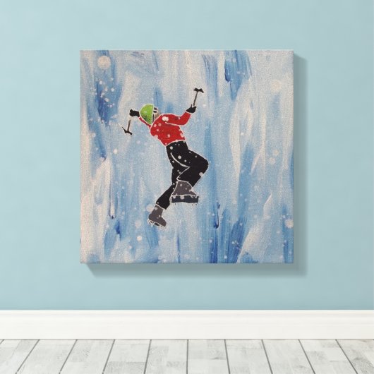 Toile Monteur de glace (Insitu (Plancher de Bois))
