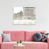 Toile Montgomery East side Bush et Pine (Insitu(Salon))