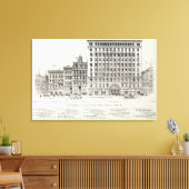 Toile Montgomery East side Bush et Pine (Insitu(Salon))