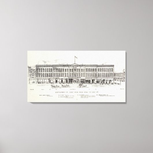 Toile Montgomery West side Bush et Pine (Recto)