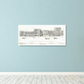 Toile Montgomery West side Clay et Washington (Insitu (Plancher de Bois))
